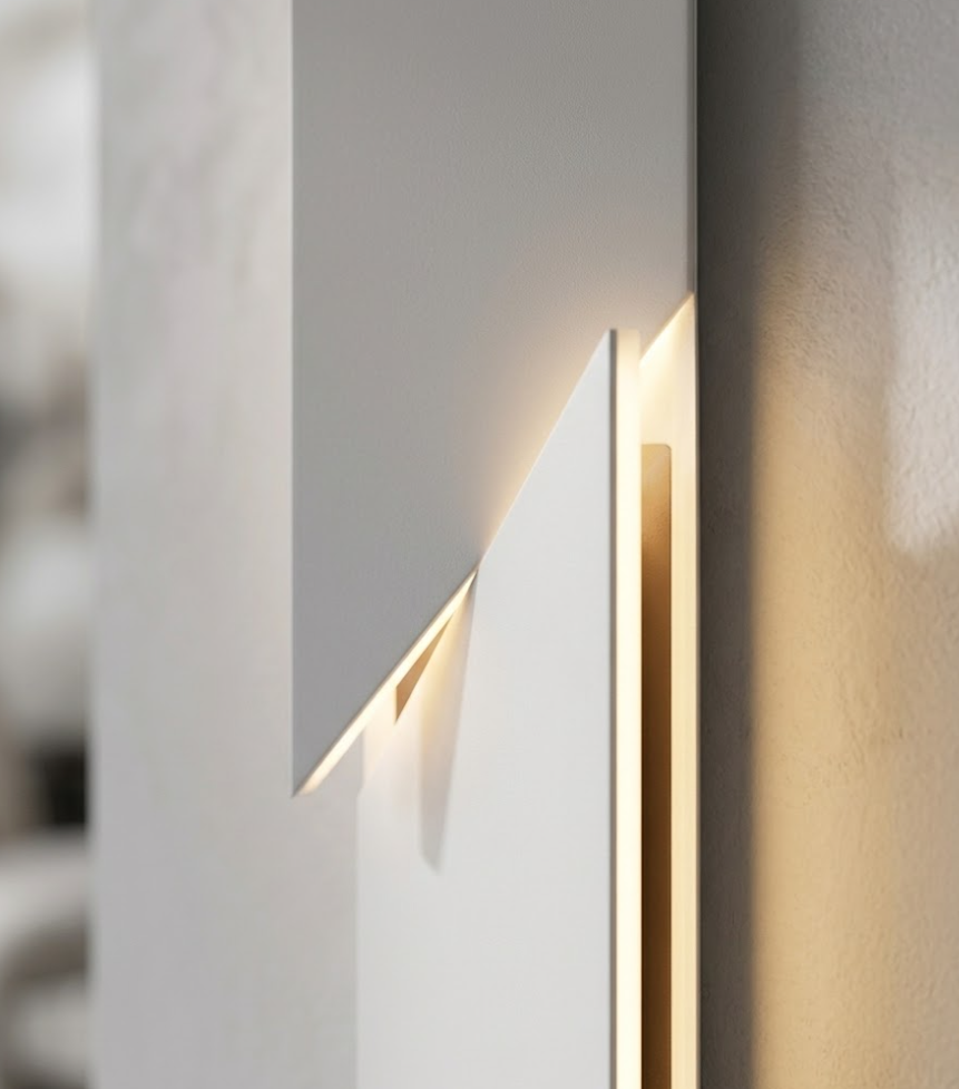 Geometric Wall Light