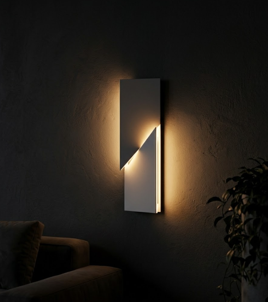 Geometric Wall Light