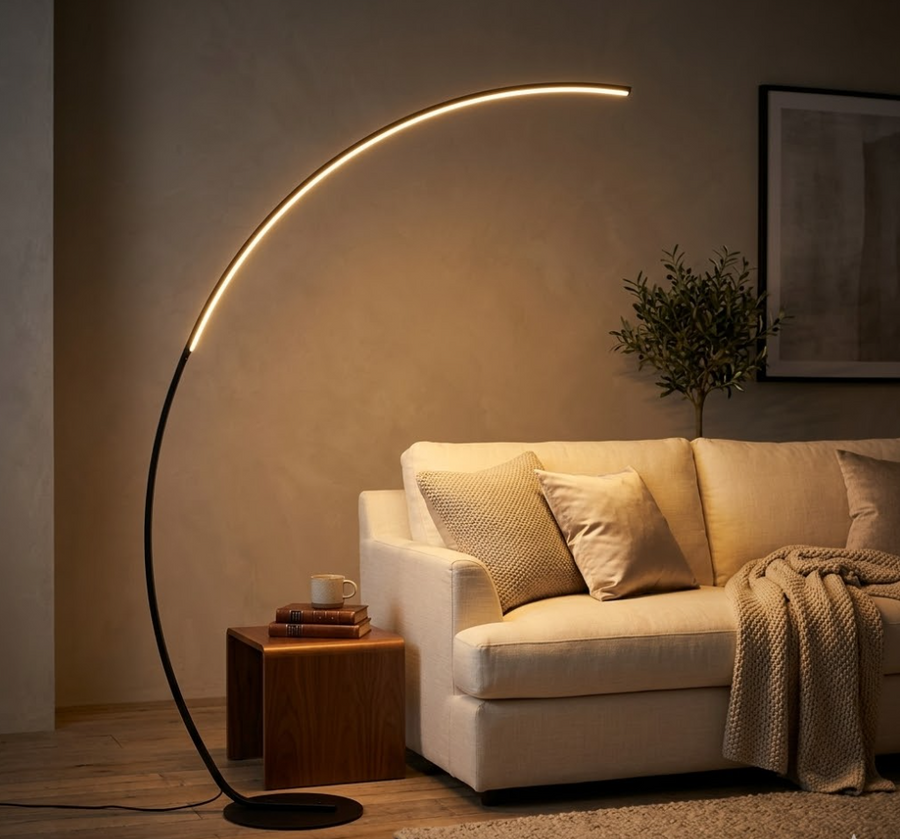 Curved Arc Floor Lamp