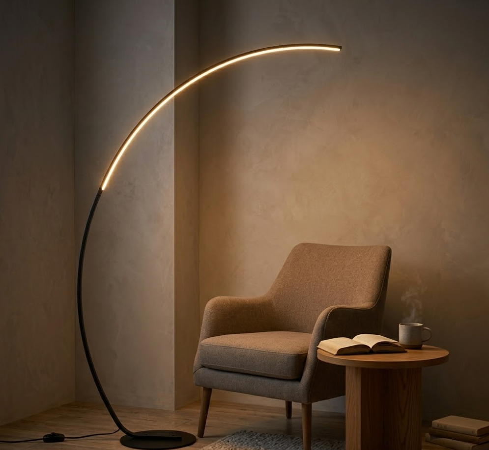 Curved Arc Floor Lamp