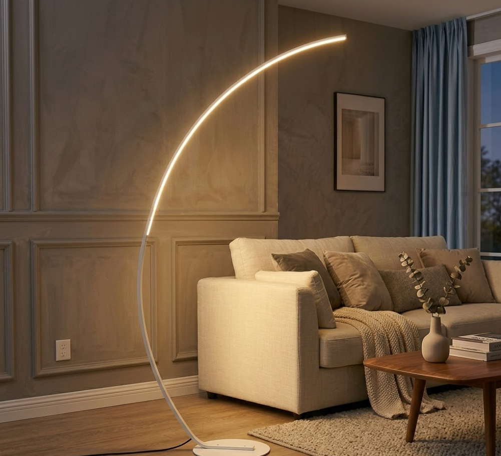 Curved Arc Floor Lamp