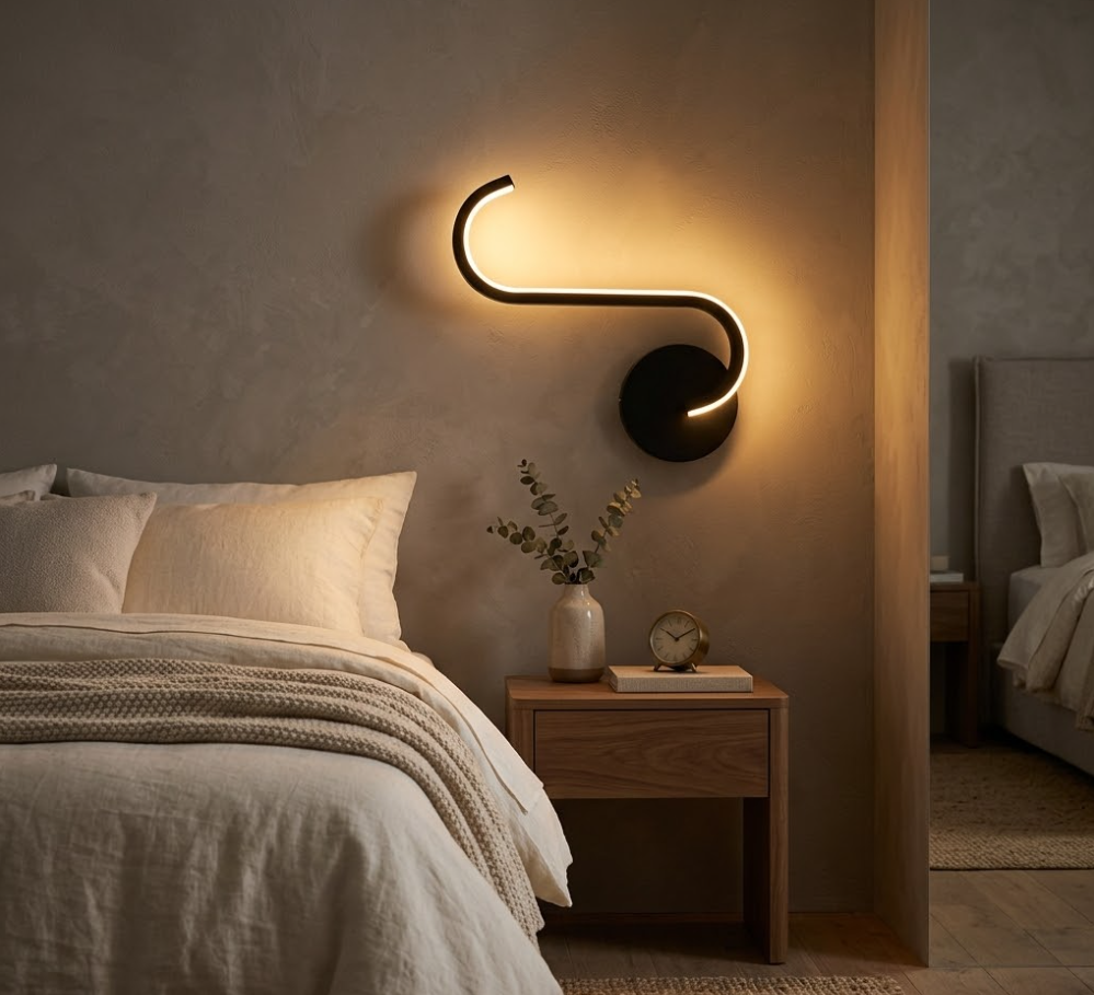 Curved Wall Lamp