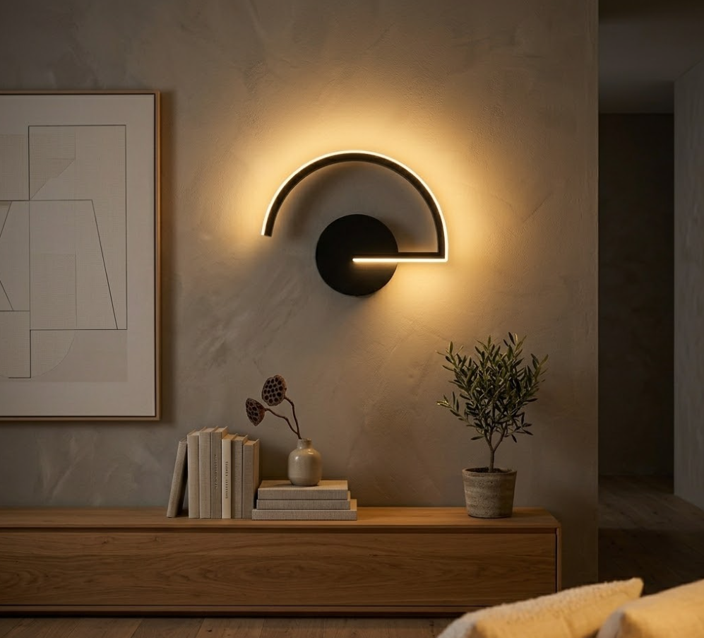 Curved Wall Lamp