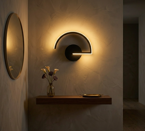 Curved Wall Lamp