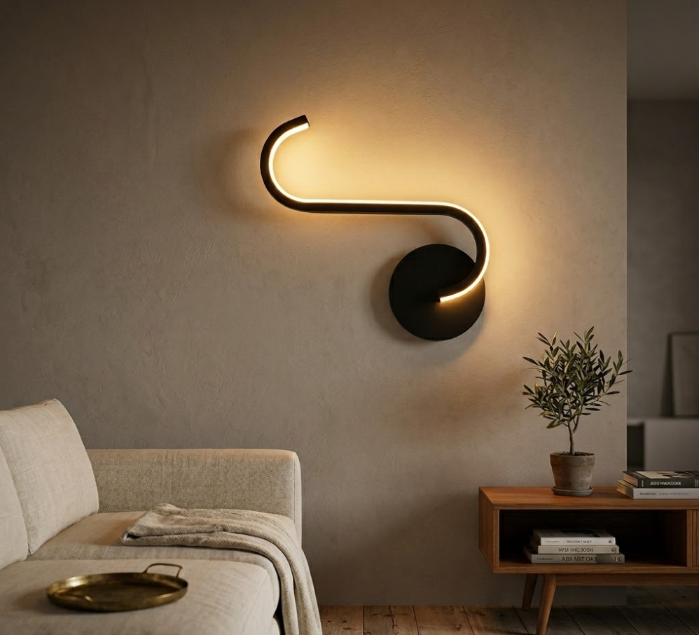 Curved Wall Lamp