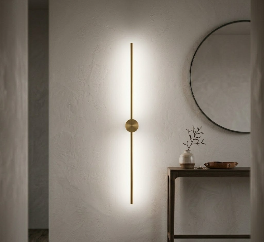 Slim LED Wall Light — Set of 2