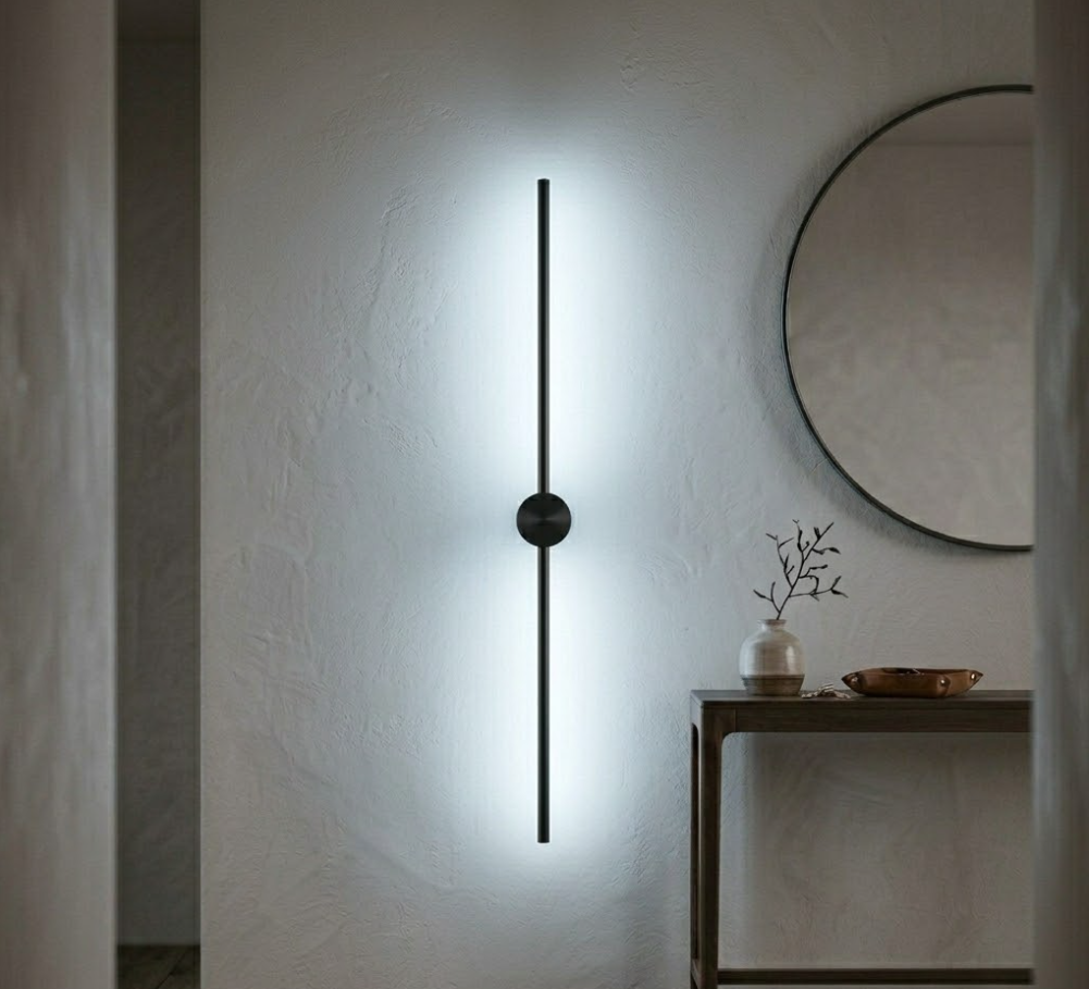 Slim LED Wall Light — Set of 2