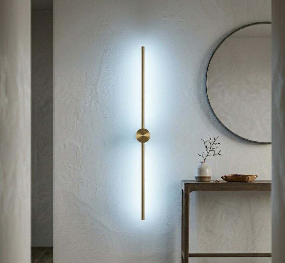 Slim LED Wall Light — Set of 2