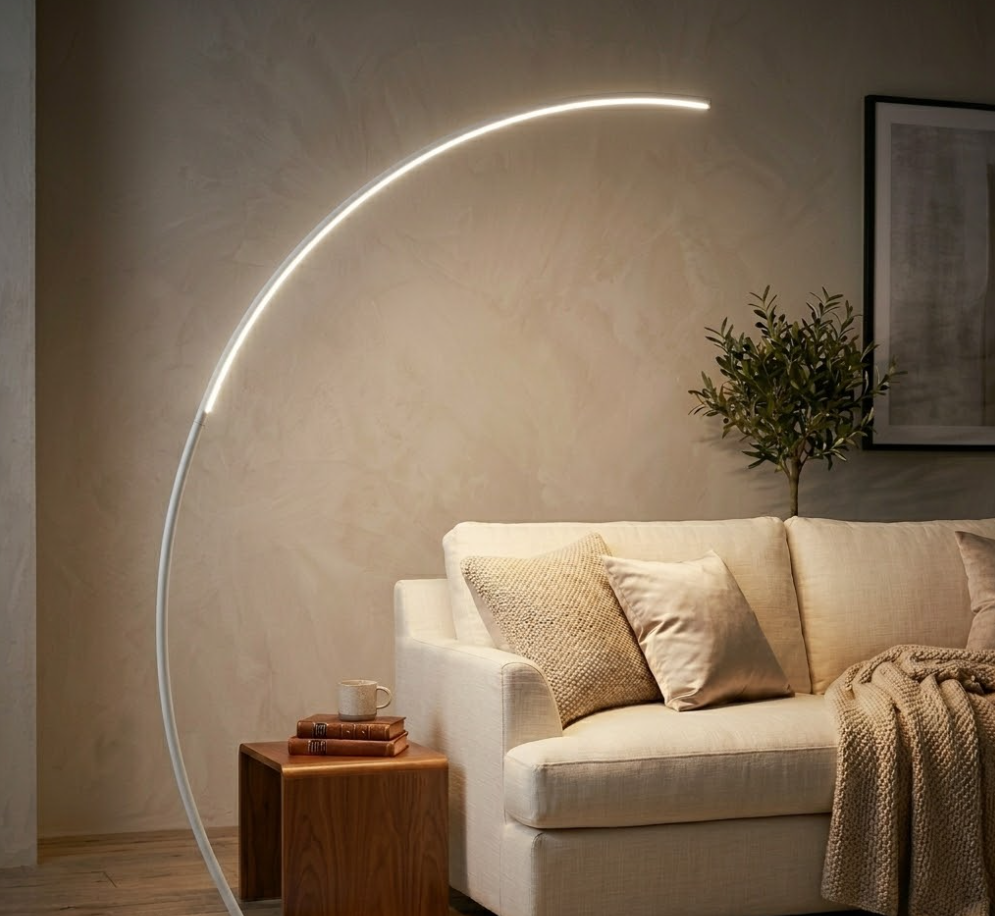 Curved Arc Floor Lamp