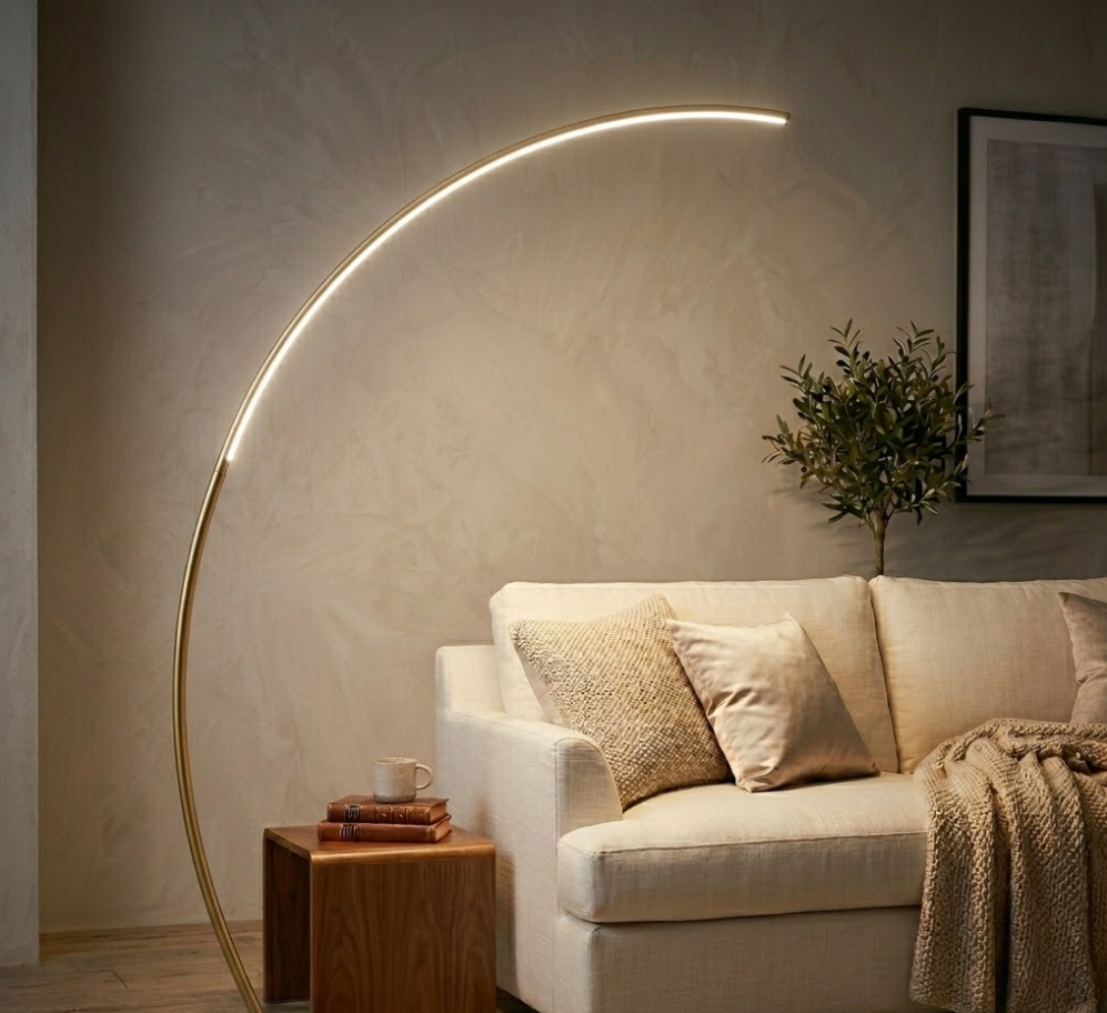 Curved Arc Floor Lamp