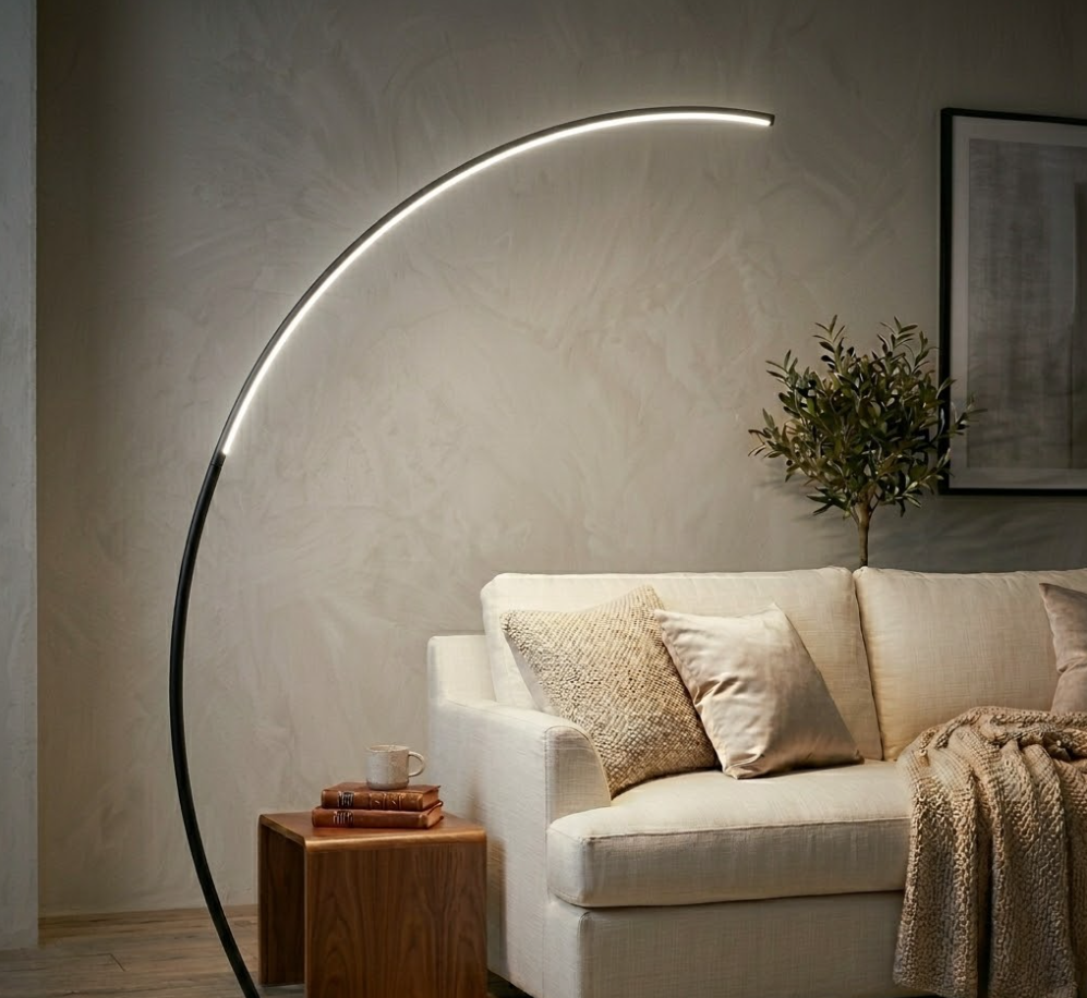 Curved Arc Floor Lamp