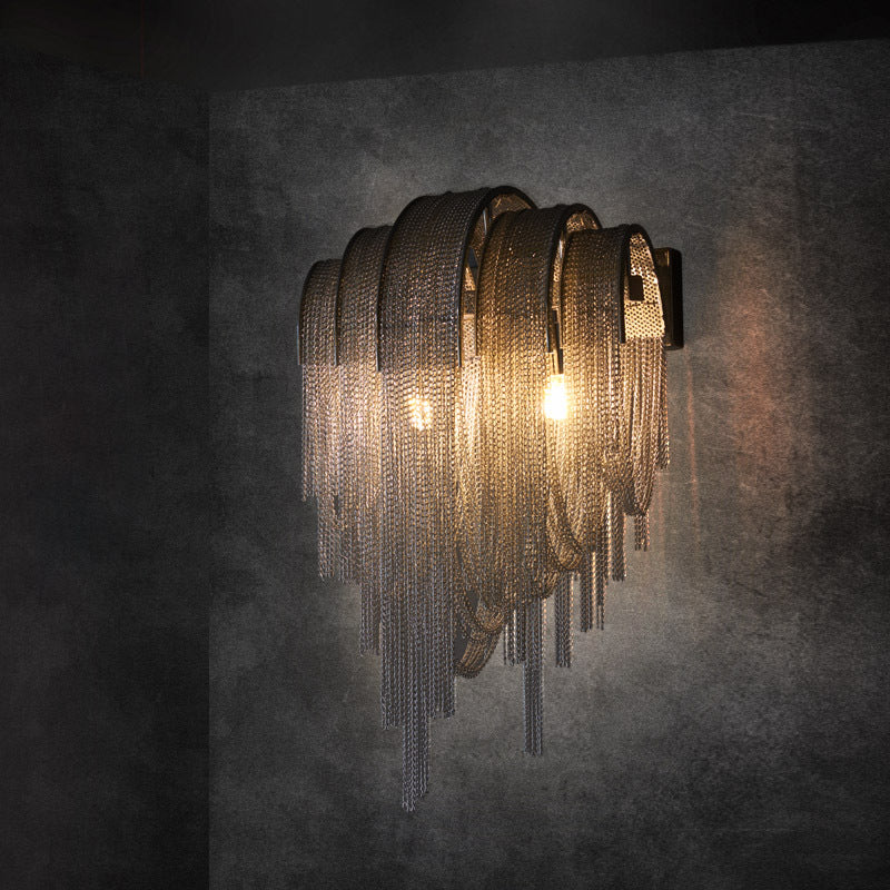 Luxury Chain Wall Lamp