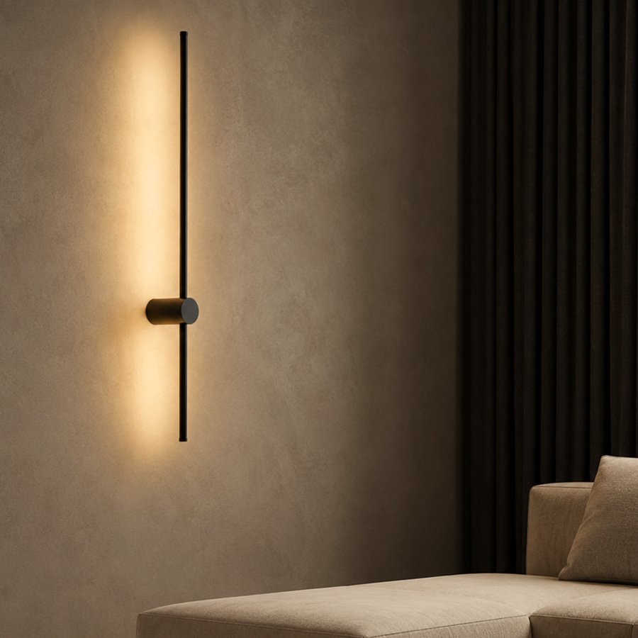 Slim LED Wall Light — Set of 2