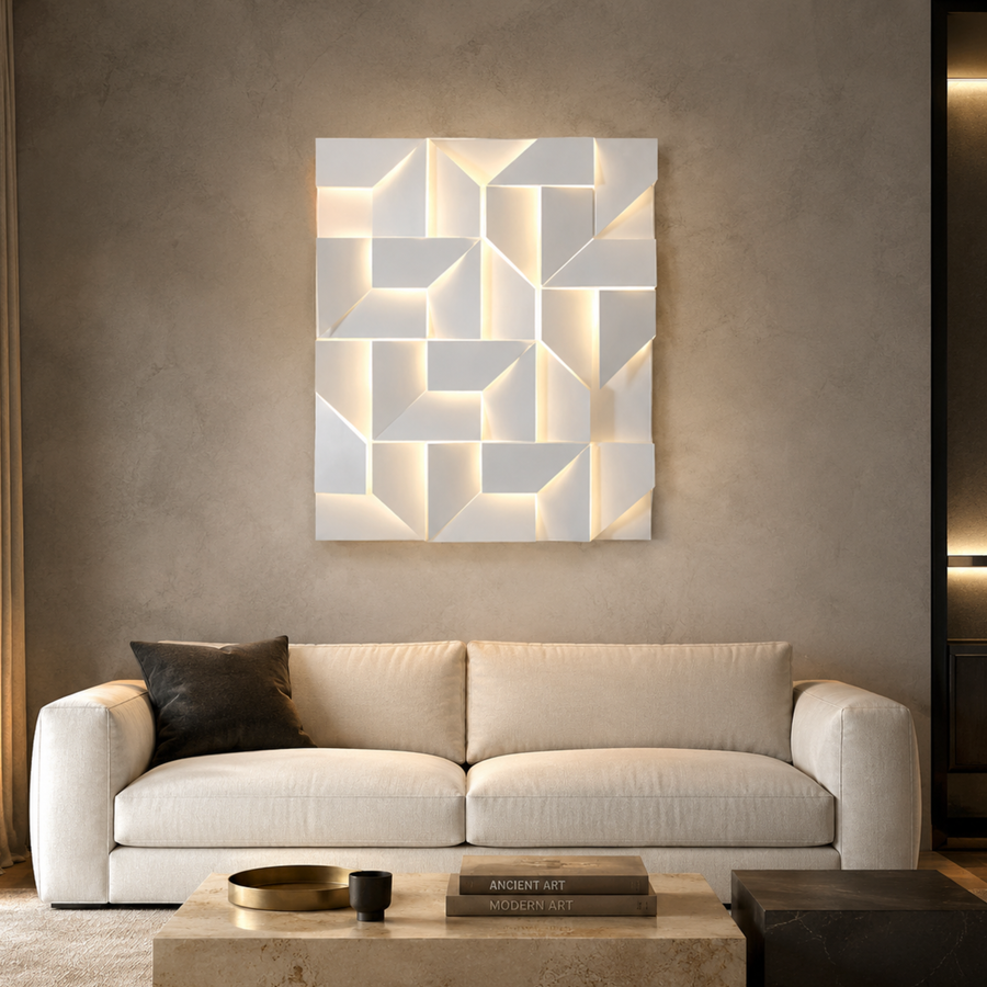 Geometric Wall Light