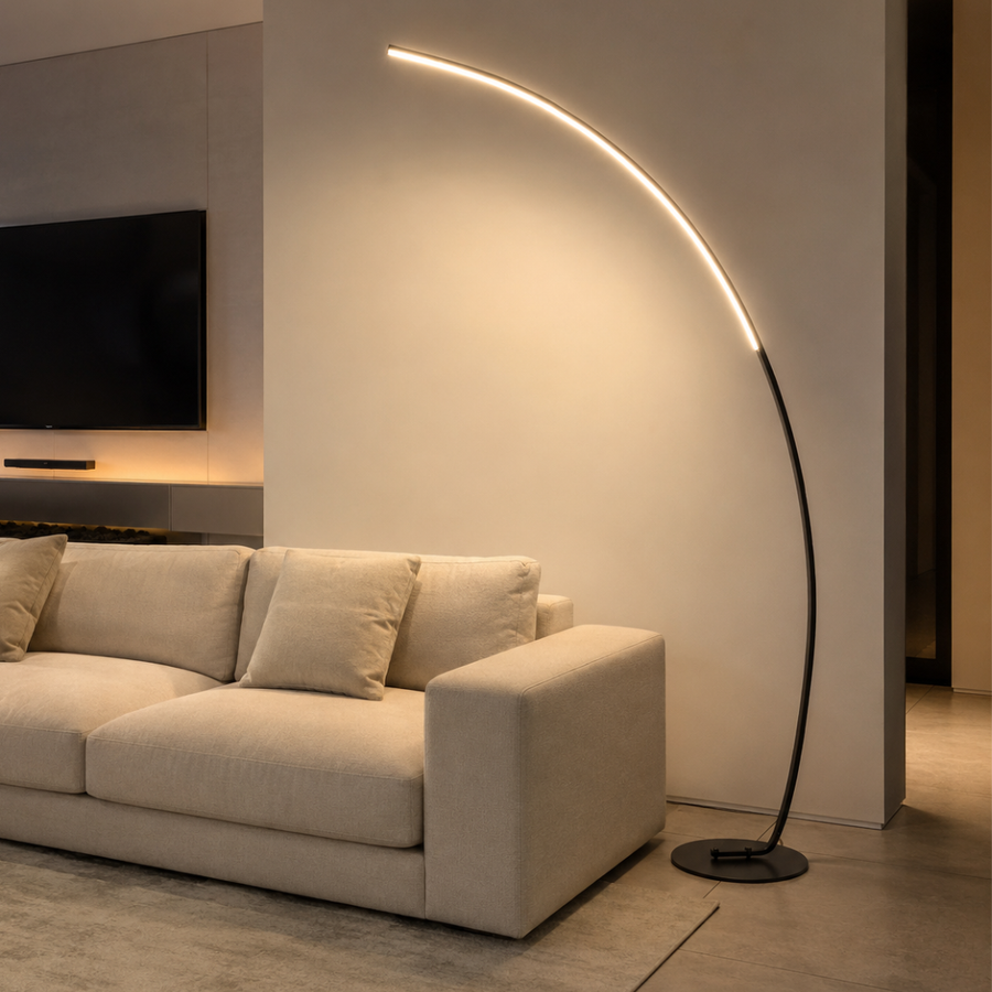Curved Arc Floor Lamp